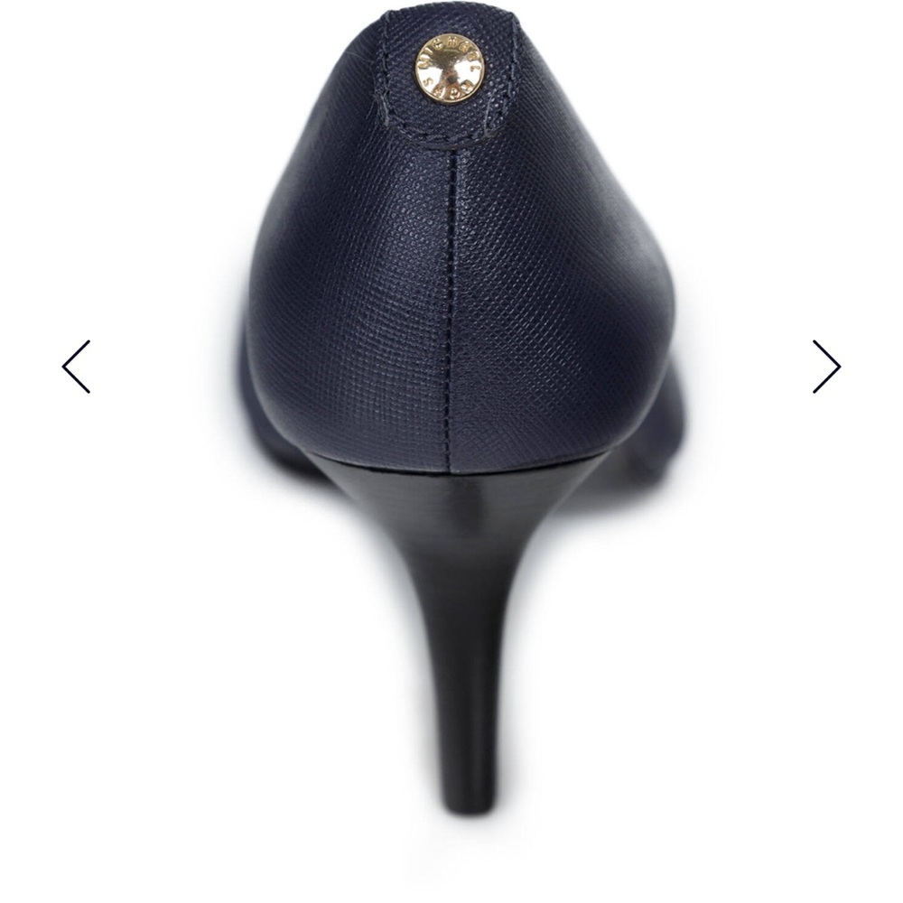 MK Elegant parent leather navy Women's Pumps - Picture 4 of 10